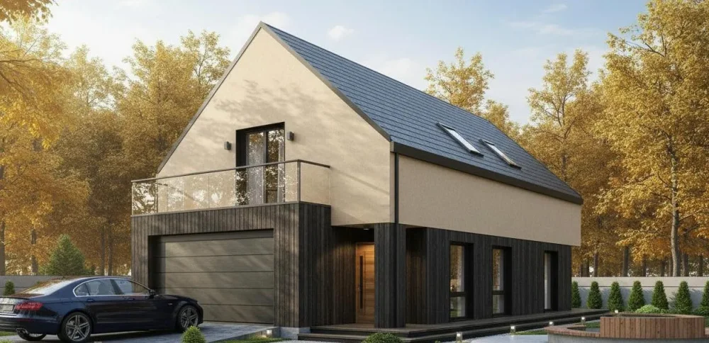 Проект Двухэтажный дом 7 на 21, 213 м2