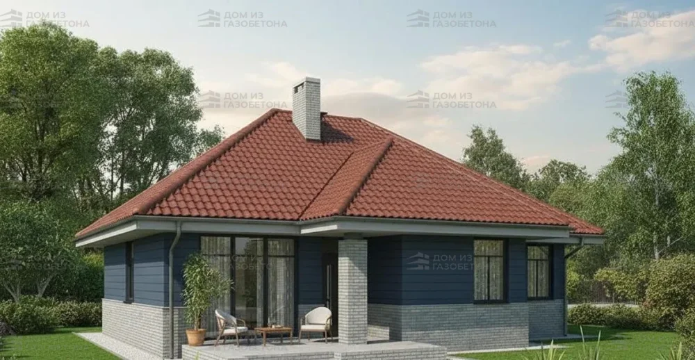 Проект Двухэтажный дом 13 на 14, 153 м2