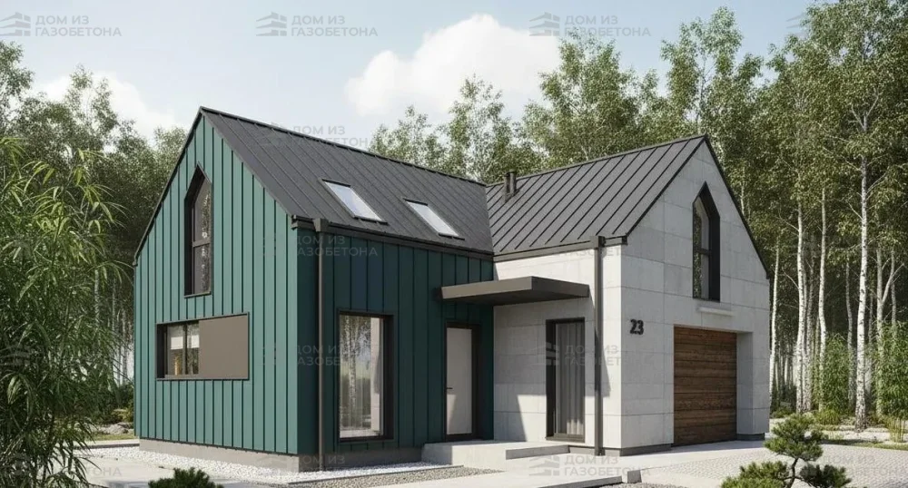 Проект Одноэтажный дом 13 на 21, 145 м2